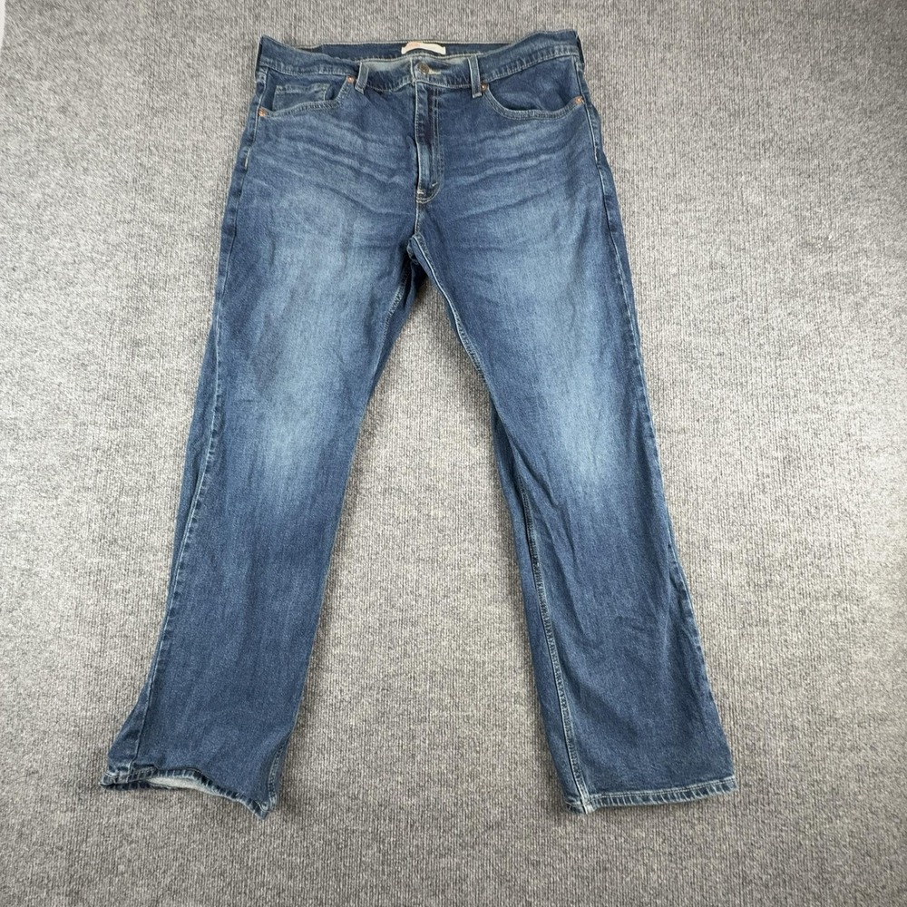 Signature By Levi Strauss Jeans Mens 38x30 Blue Relaxed Fit‎ Straight Denim